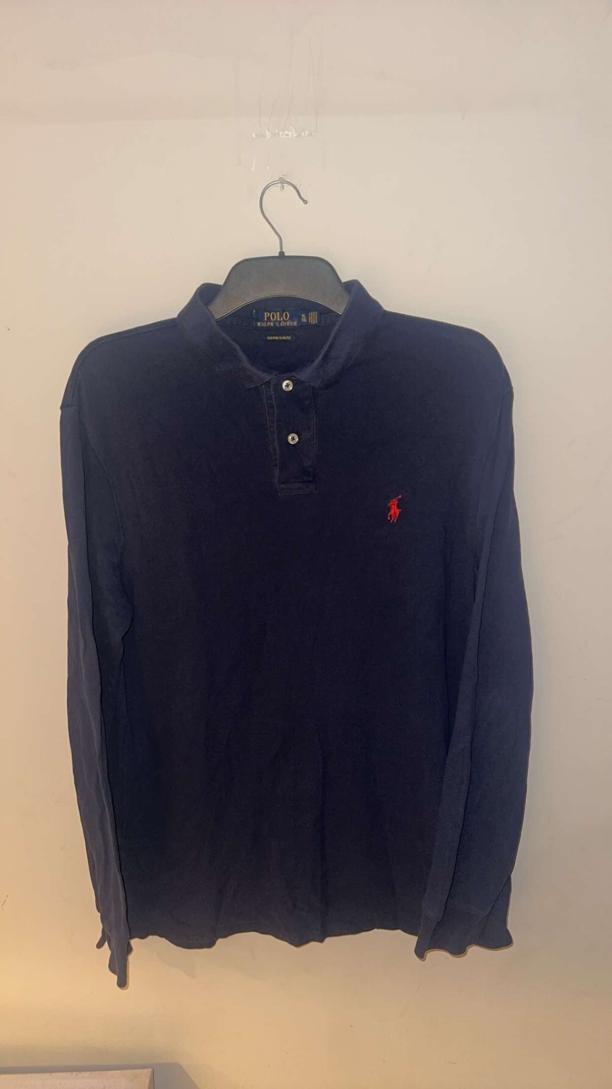 XL Navy Ralph Lauren long sleeve polo