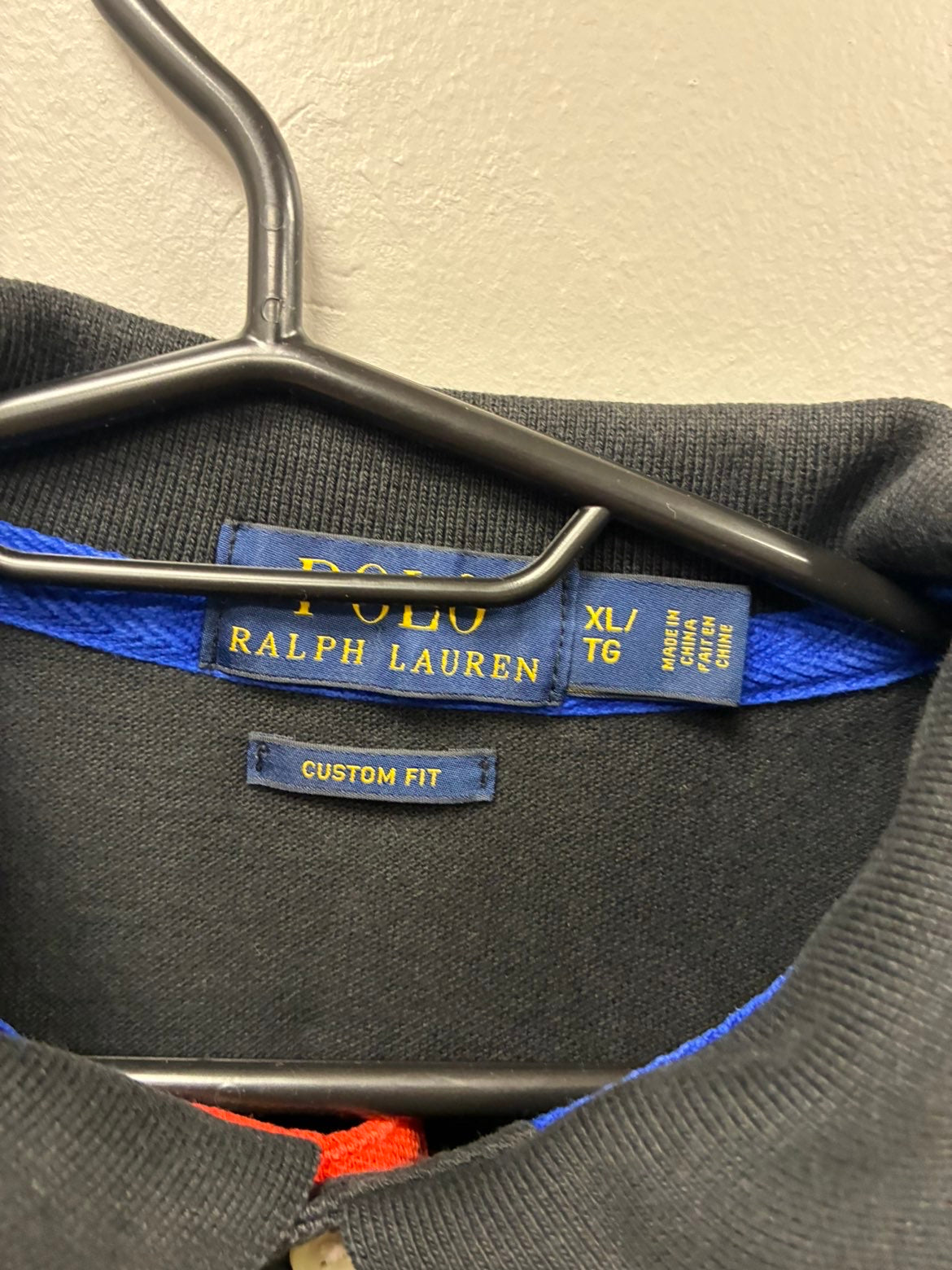 XL Black Ralph Lauren Polo