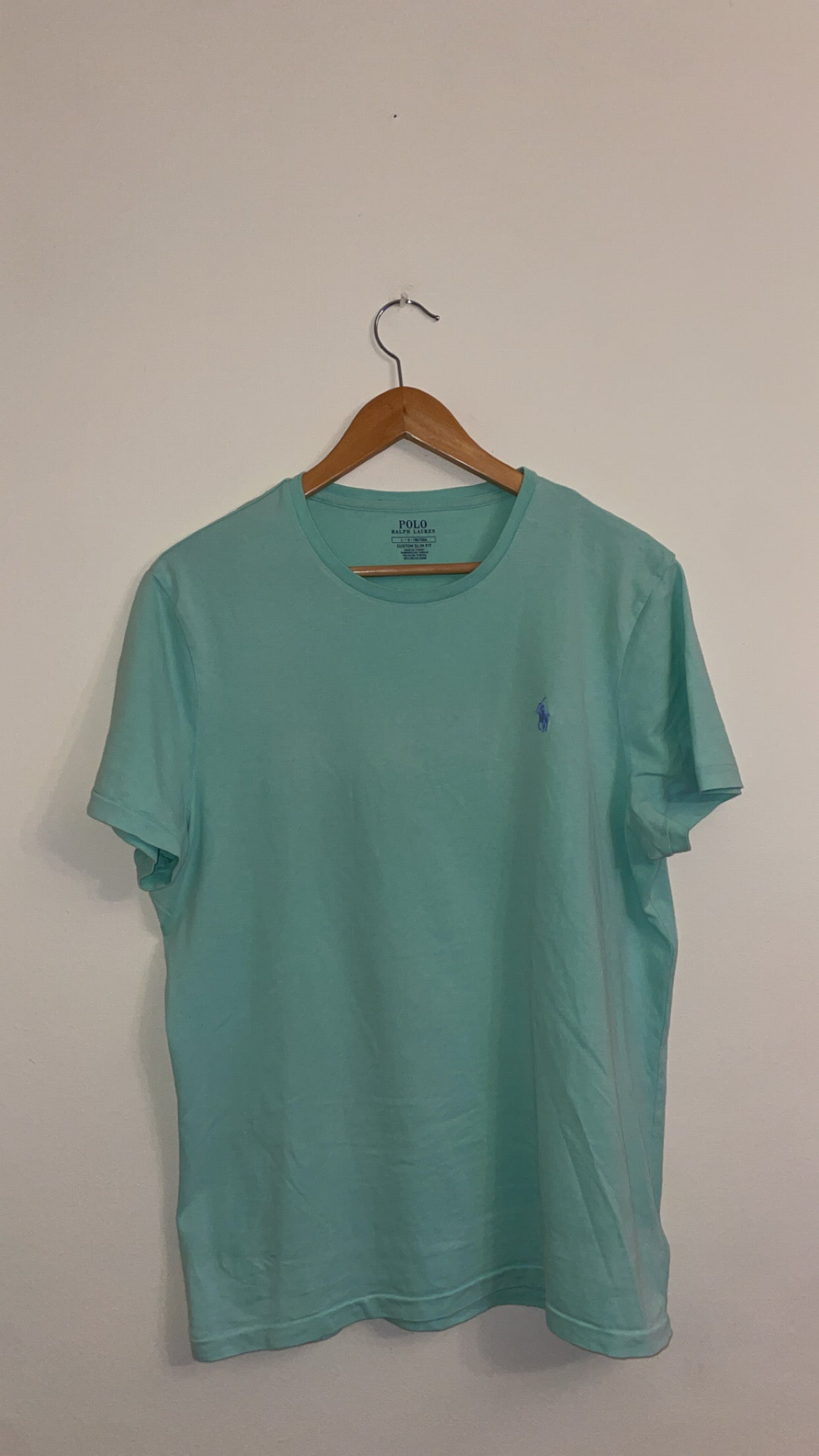 Large Green Ralph Lauren Tee