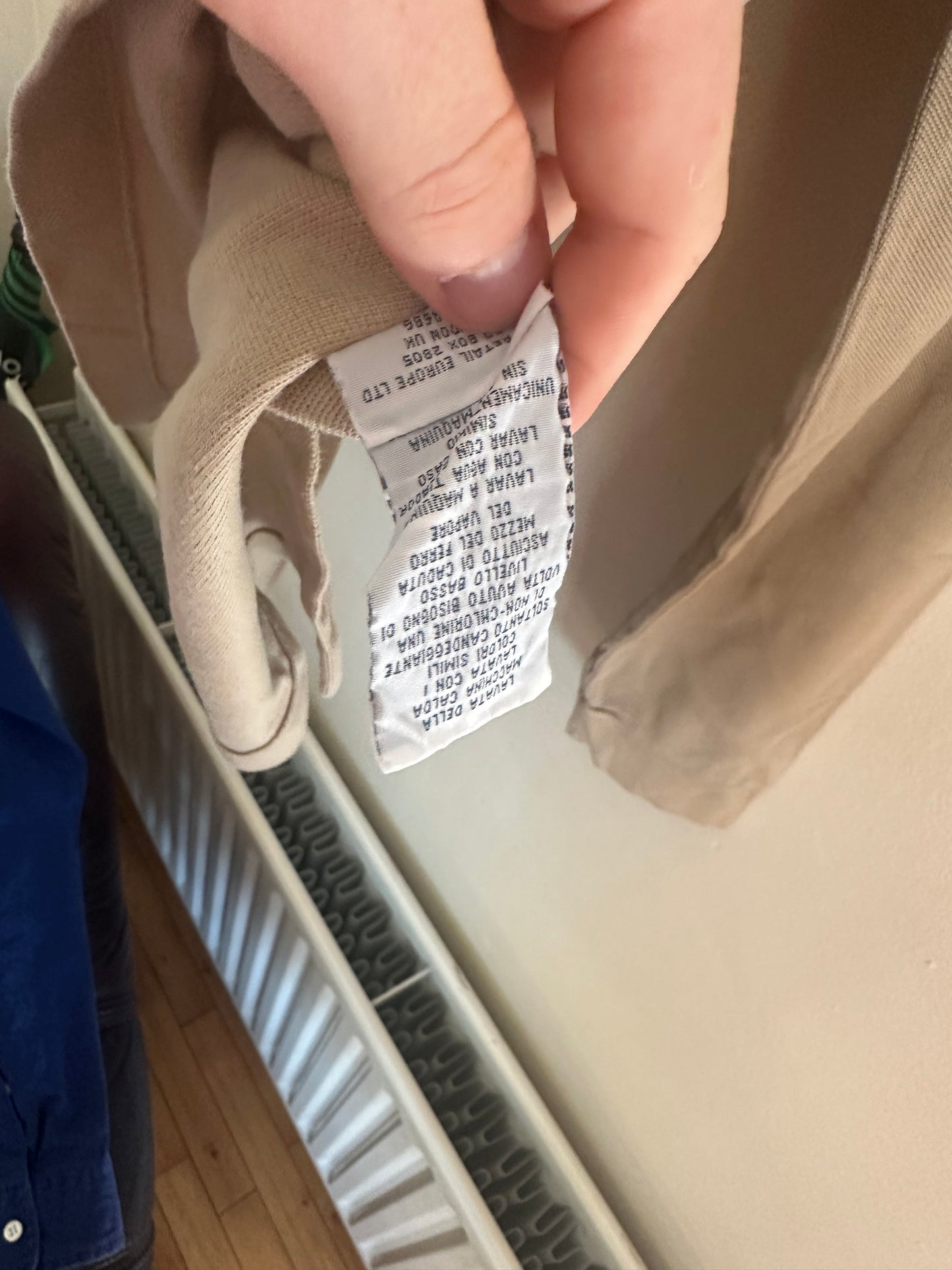 Large Beige Ralph Lauren Polo