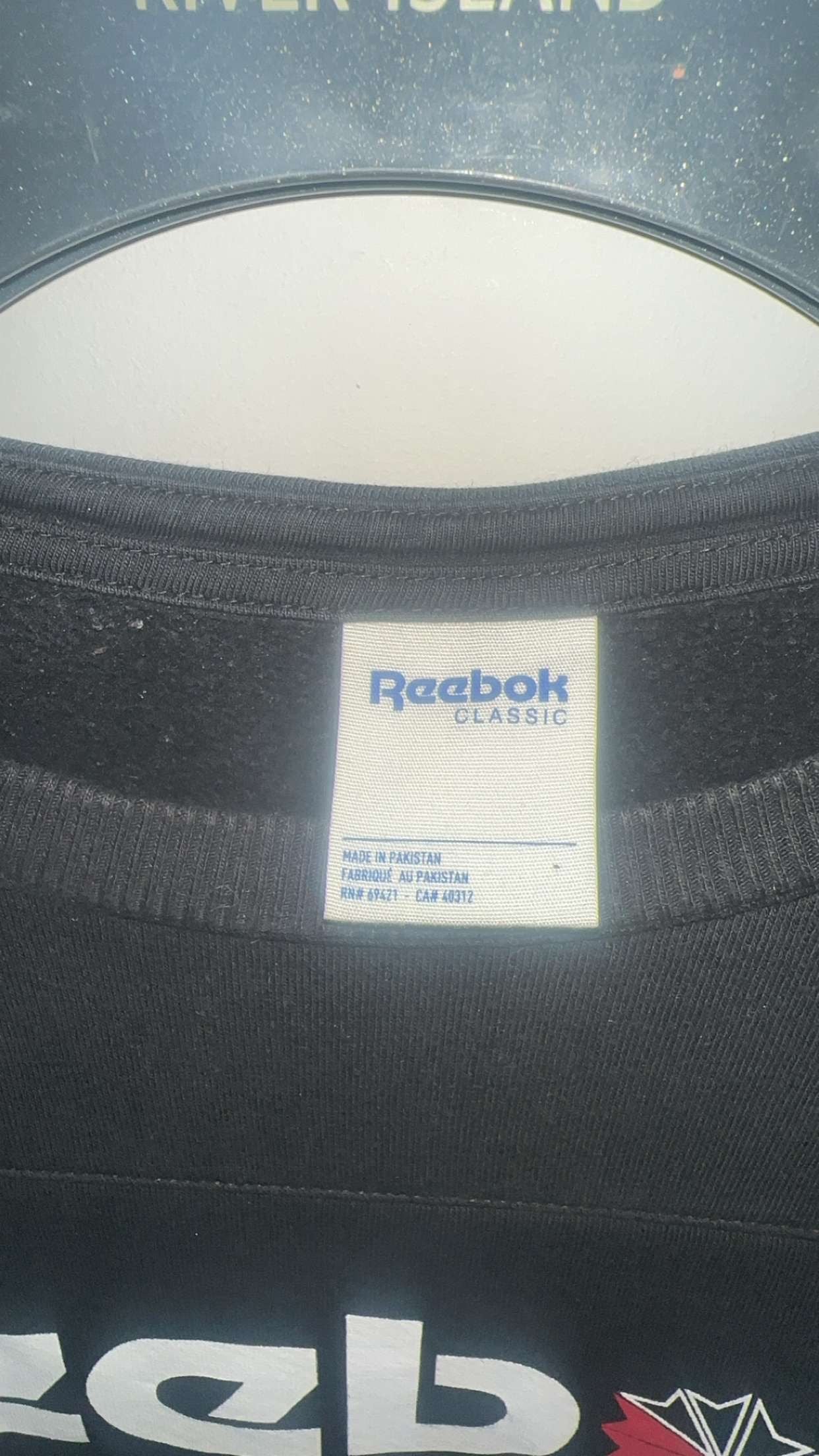 Medium Reebok sweatshirt