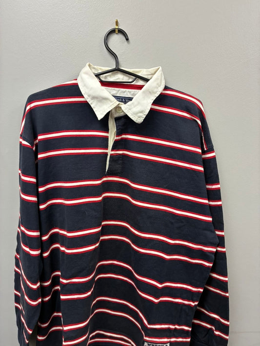 Large Wreck & Wreck Ralph Lauren Striped Polo