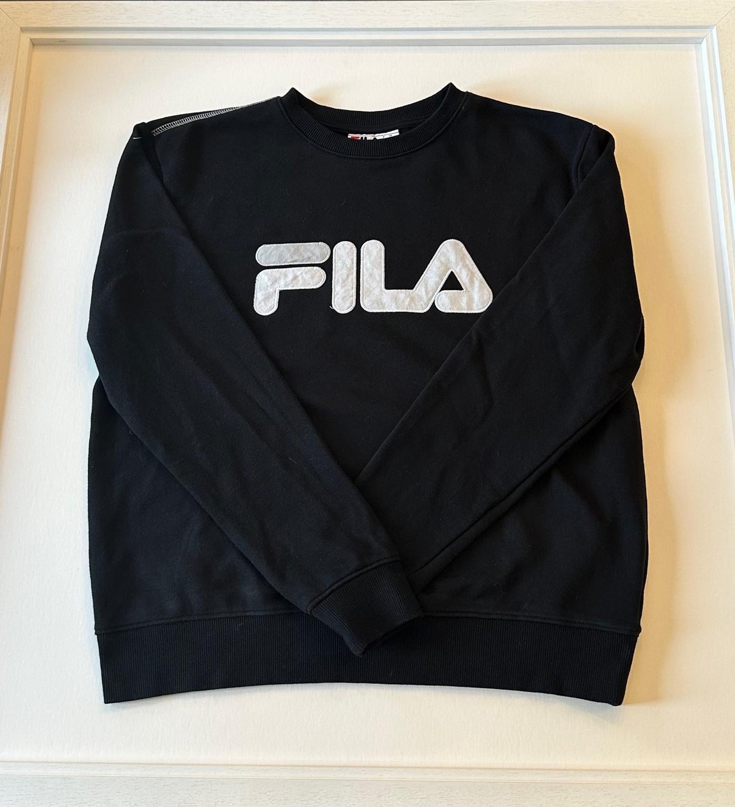 Large Black Fila Sweatshirt