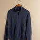 Medium Slim Fit Blue Ralph Lauren Quarter Zip