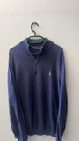 XL Ralph Lauren Navy Polo Golf Quarter Zip