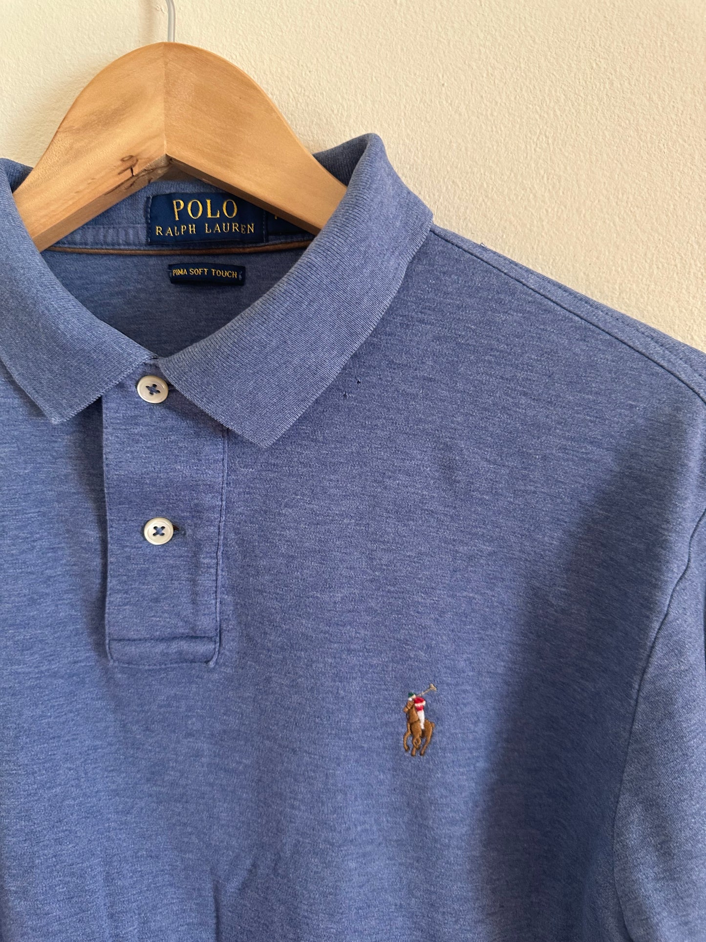 Medium Blue Ralph Lauren Polo