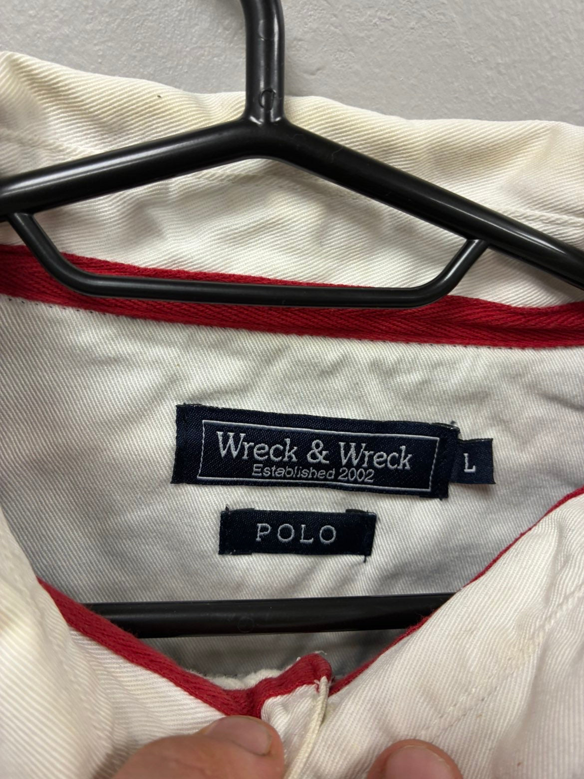 Large Wreck & Wreck Ralph Lauren Striped Polo