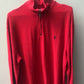 Large Red Ralph Lauren Quarter Zip