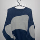 Large Nike Navy x Grey Sweatshirt