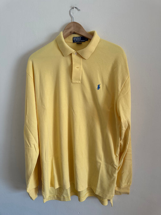 Large Yellow Ralph Lauren Polo