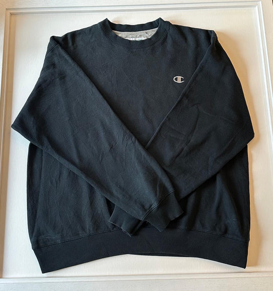 Large Navy Champion Sweatshirt