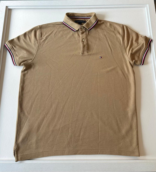 Medium Cream/Beige Tommy Hilfiger Polo