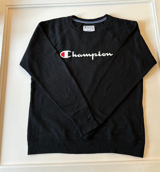 Large Black Champion Sweatshirt