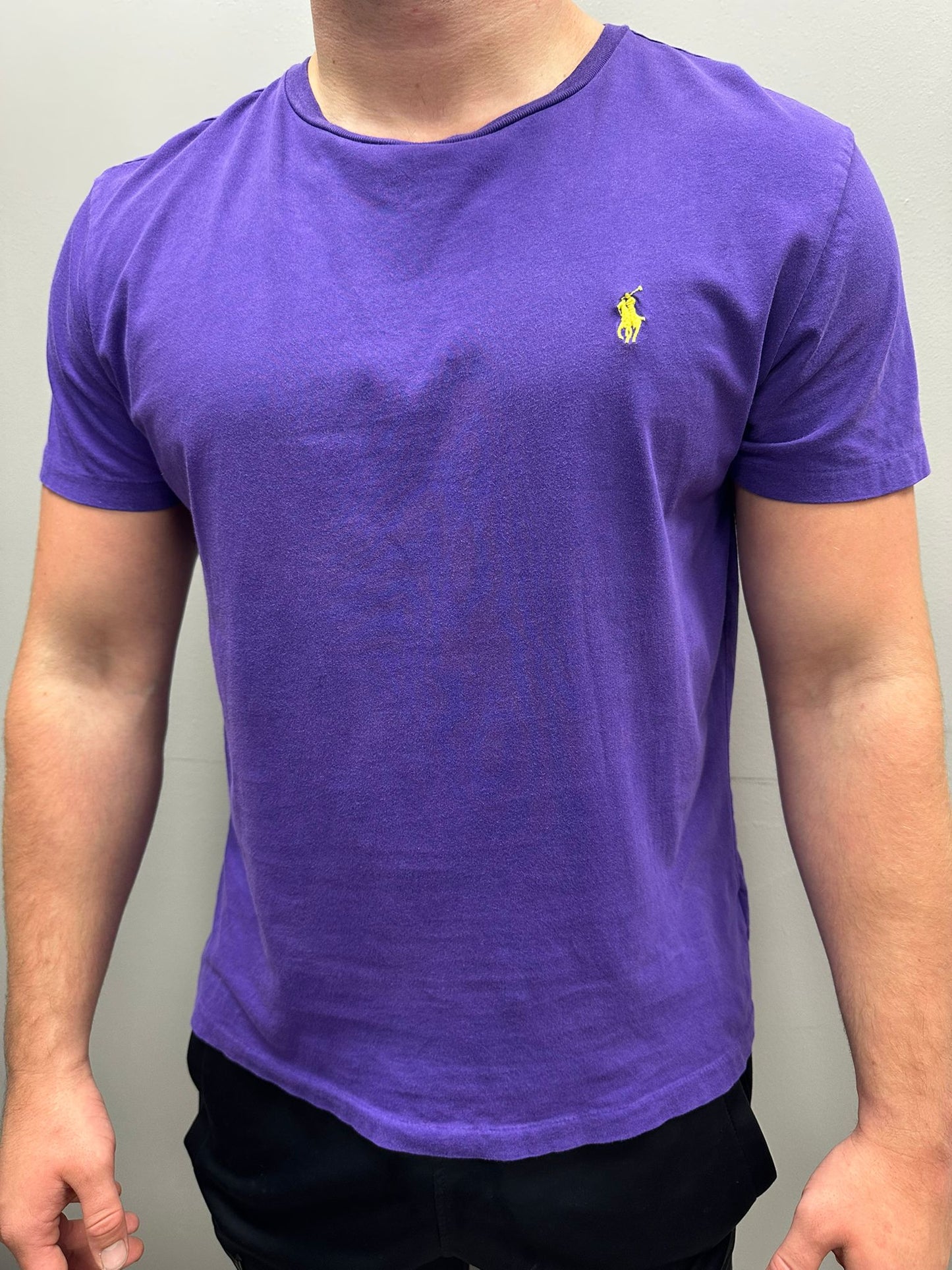 Large Ralph Lauren Purple Crew Neck T-Shirt